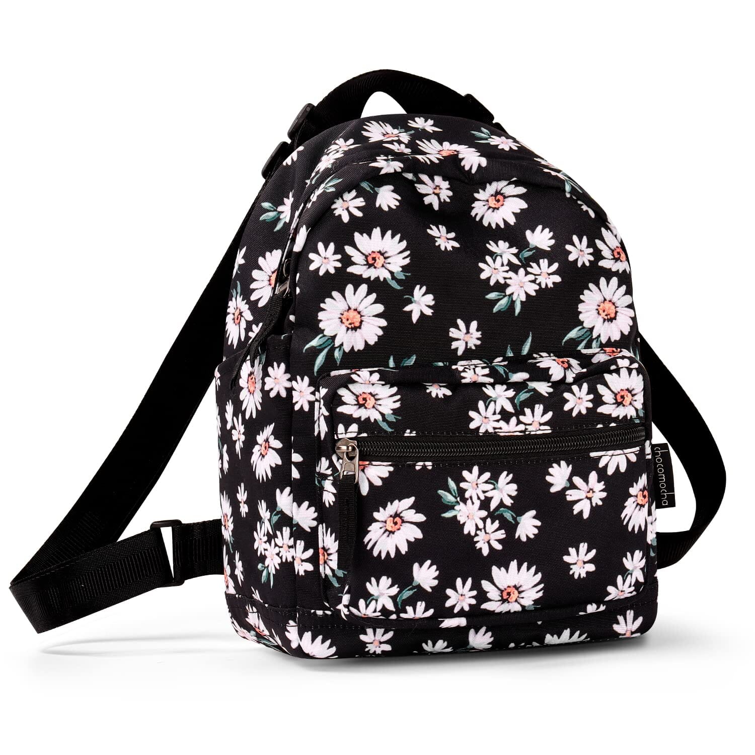 Choco Mocha Black Small Backpack for Girls and Women Teen, Kids Mini Backpack Purse Cute Little Girls Backpack School Travel Bookbag, Daisy chocomochakids 
