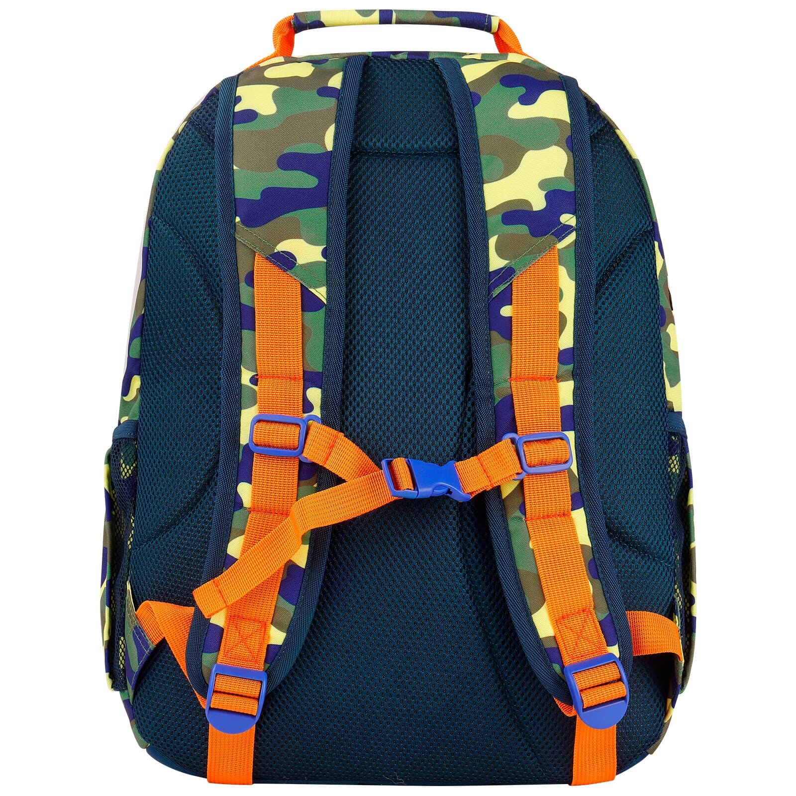 Choco Mocha Camo Backpack for Boys Backpacks for Elementary School Backpack for Kids Backpack Boys 17 inch Backpack for Boys Camouflage Bookbag with Chest Strap 5-7 6-8 School Bag 2nd 3rd Grade Yellow chocomochakids 