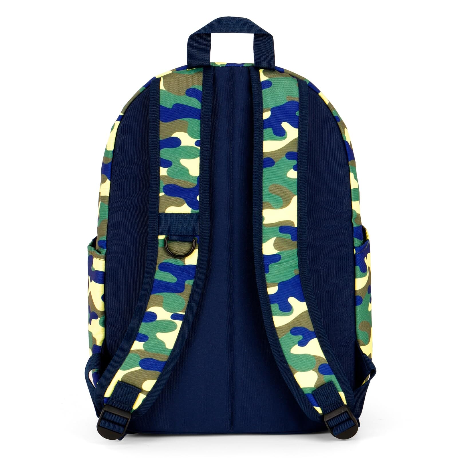 Choco Mocha Camouflage Backpack for Boys Travel School Backpack 17 Inch, Yellow Green chocomochakids 