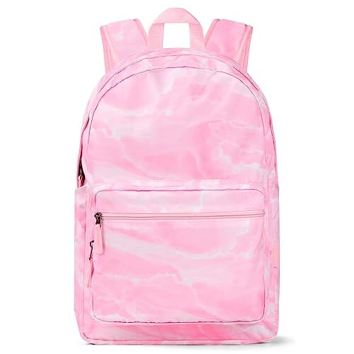 Choco Mocha Pink Backpack for Girls Travel School Backpack 17 Inch chocomochakids 