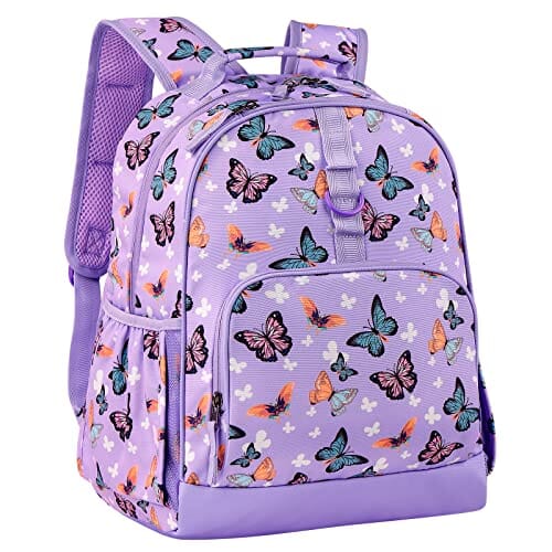 Choco Mocha Strawberry Backpack for Girls Kindergarten Backpack for Girls Preschool Backpack for Kids Backpacks for Girls 15 inch Backpack Girls Bookbag School Bag 3-5 4-6 with Chest Strap Pink chocomochakids 