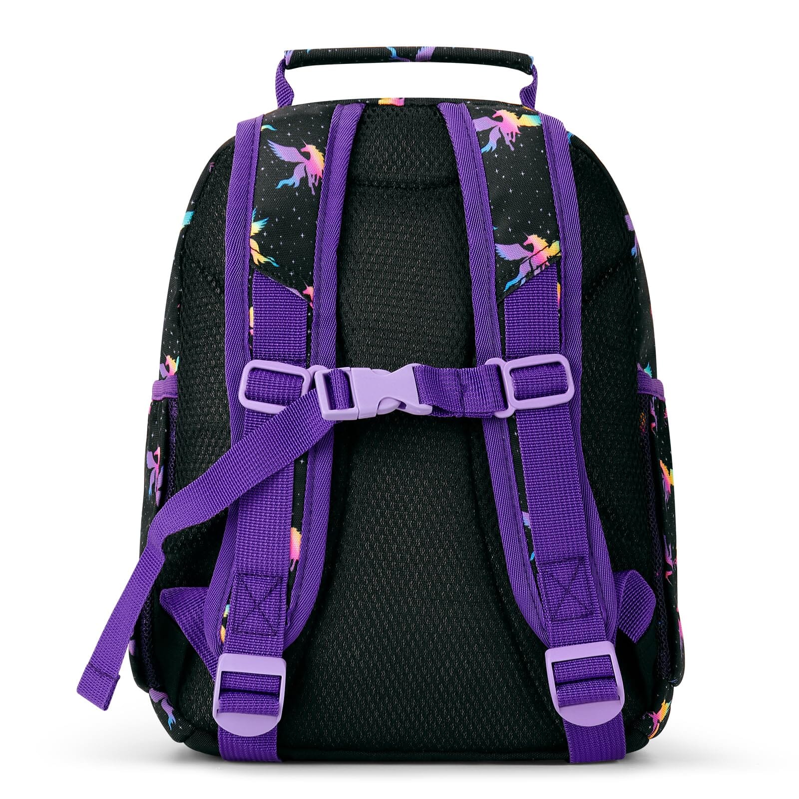 Choco Mocha Unicorn Toddler Backpack for Girls, Kids Preschool Backpack for Toddler Kindergarten Backpack 12 Inch, Glitter Black chocomochakids 